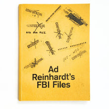 Load image into Gallery viewer, Ad Reinhardt's FBI Files