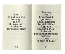 Load image into Gallery viewer, Wörterbuch-John Komurki