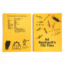 Load image into Gallery viewer, AD Reinhardt&#39;s FBI Files
