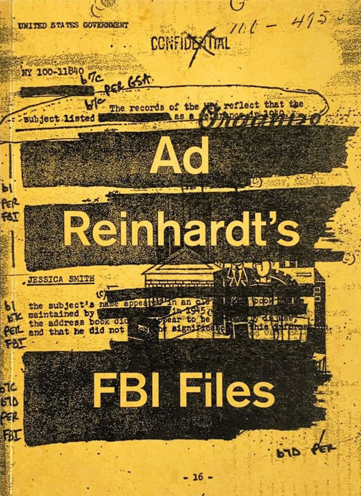 Ad Reinhardt's FBI Files