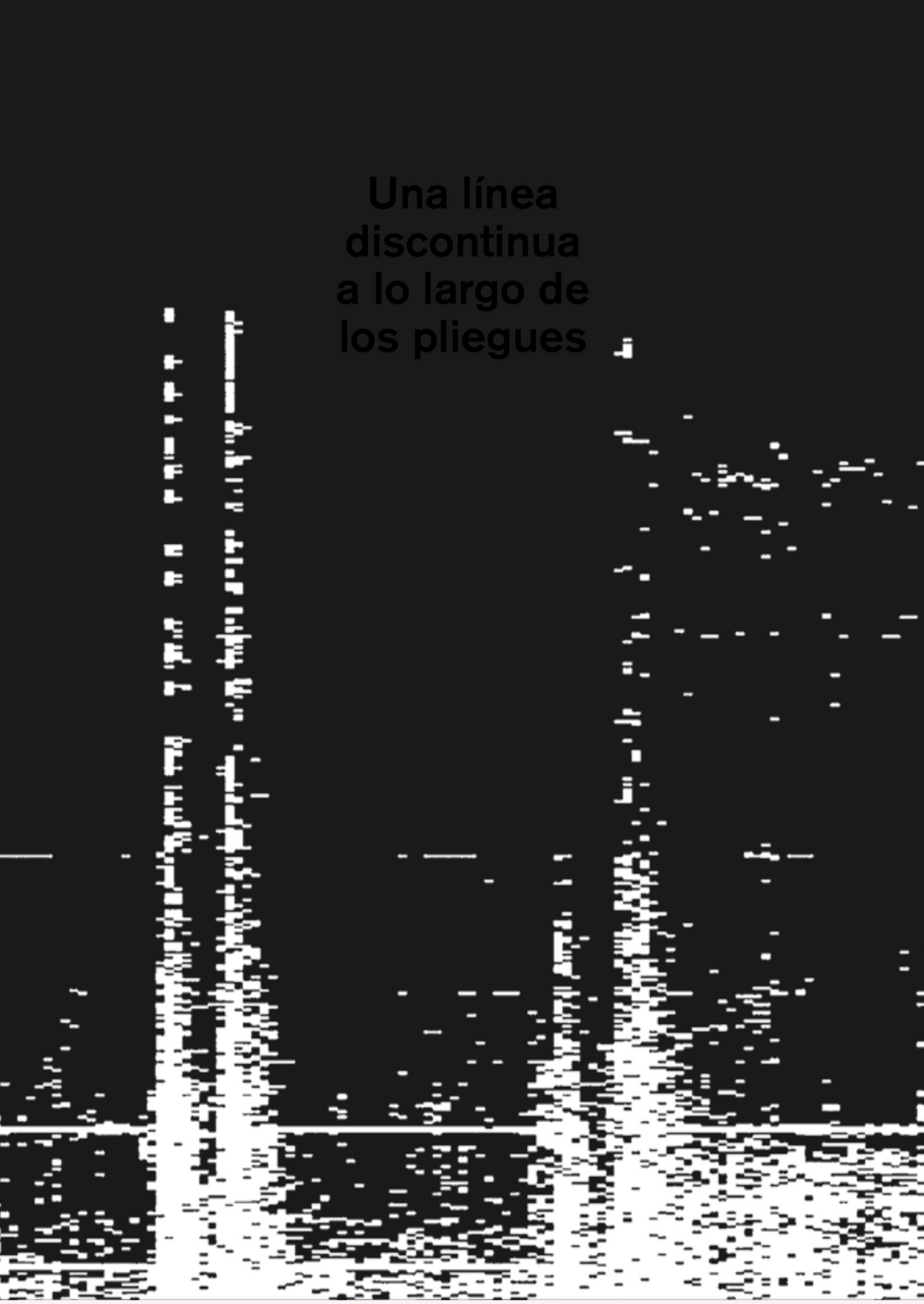 Una línea discontinua a lo largo de los pliegues - Cinthya García Leyva